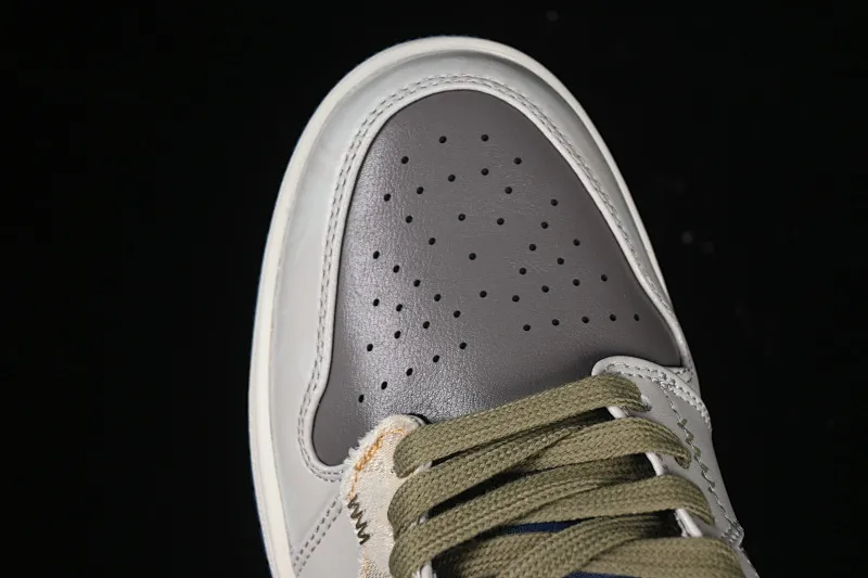 All categories Air Jordan Jordan series basketball shoes Air Jordan 1 Low Air Jordan 1 Low AJ1 Joe 1 Panda Prank Pioneer Knight Brown Gray Low-top retro basketball shoes 553558-414